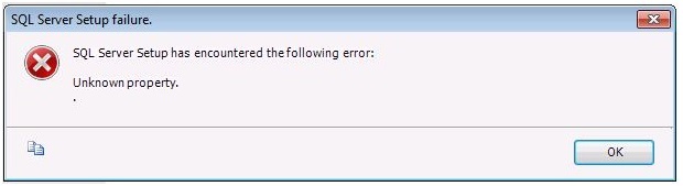 Sql server setup has encountered the following error недопустимый формат файла